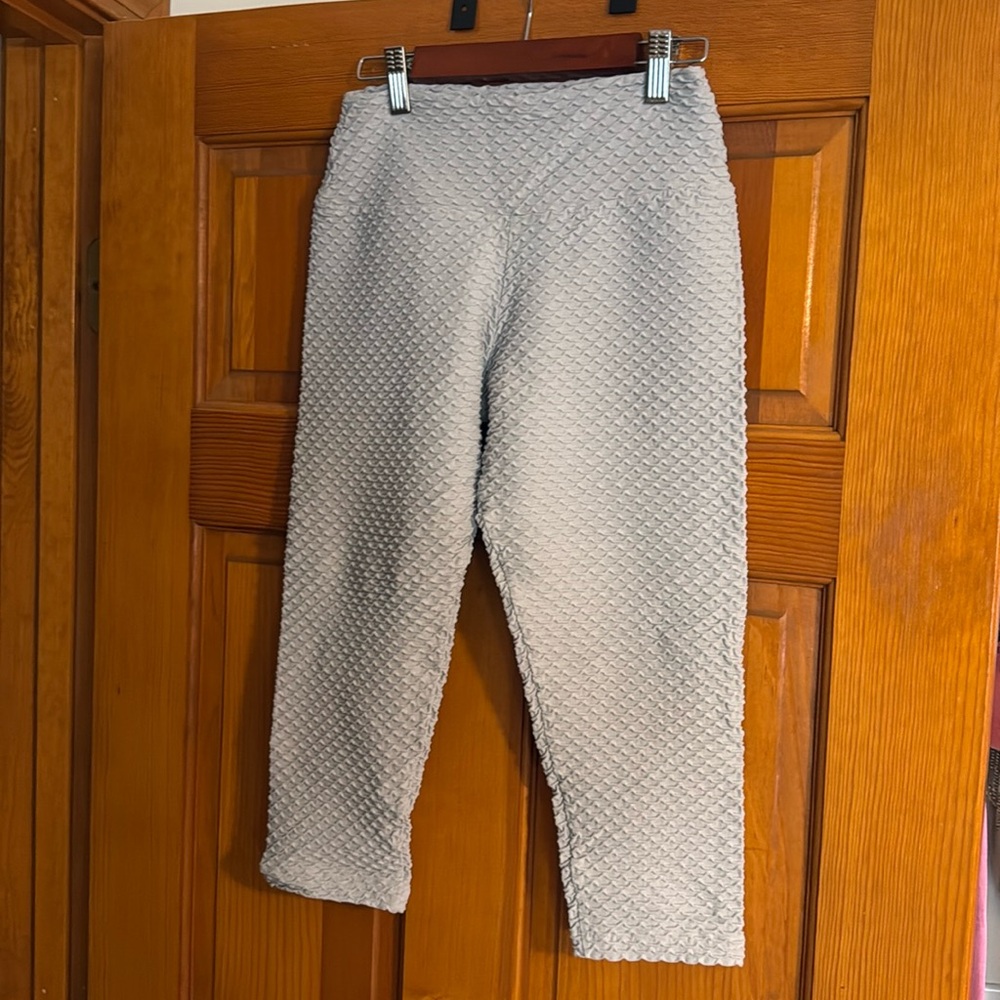 Booty workout pants cropped one size fits all